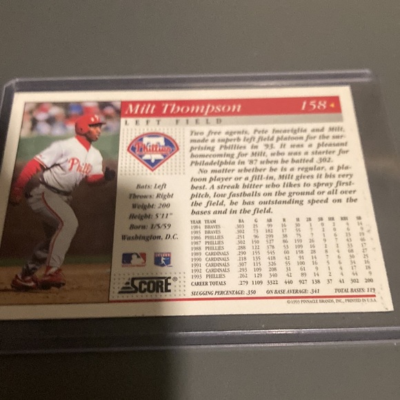 Baseball card - Picture 8 of 9